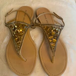 Antonio Melani Jeweled Sandals